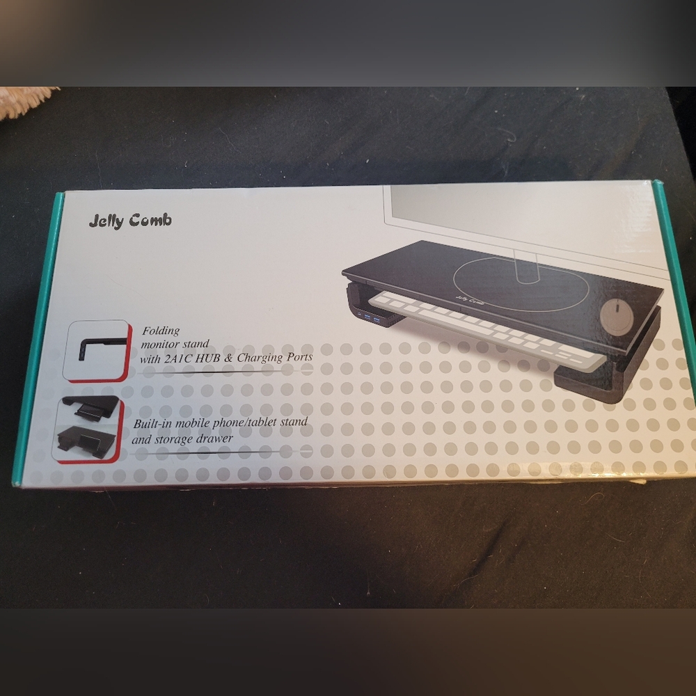 Jelly Comb Monitor Stand with USB Hub